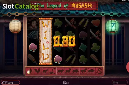Скрин7. The Legend of Musashi слот