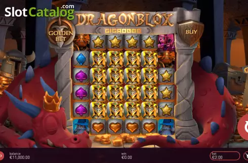 Скрин3. Dragon Blox GigaBlox слот