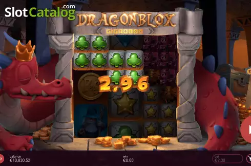 Скрин5. Dragon Blox GigaBlox слот