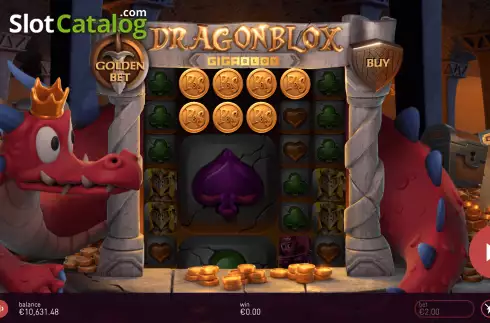 Скрин7. Dragon Blox GigaBlox слот