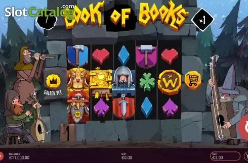 Скрин3. Book of Books слот