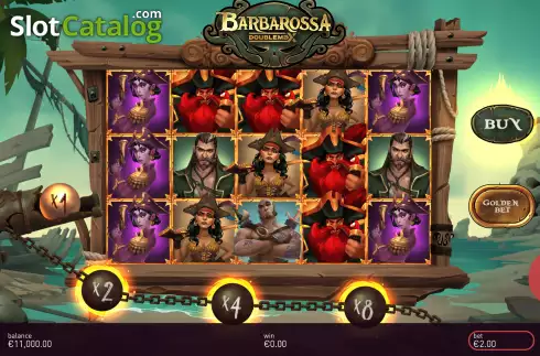 Скрин4. Barbarossa DoubleMax слот