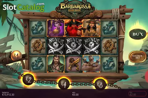 Скрин7. Barbarossa DoubleMax слот