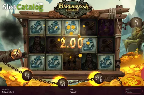 Скрин9. Barbarossa DoubleMax слот