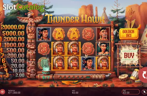 Скрин3. Thunderhawk слот