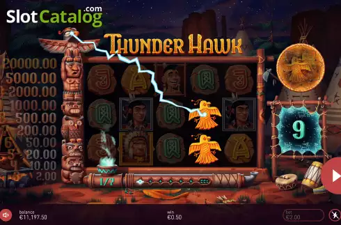Скрин7. Thunderhawk слот