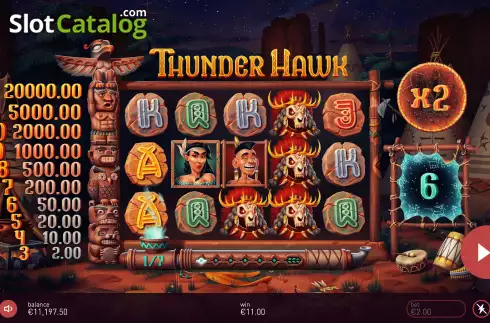 Скрин8. Thunderhawk слот