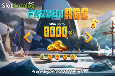 Скрин2. Frozen Age слот
