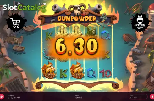 Скрин6. Gunpowder (Peter and Sons) слот