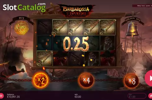 Скрин5. Barbarossa Revenge DoubleMax слот
