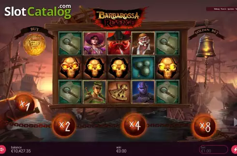 Скрин8. Barbarossa Revenge DoubleMax слот