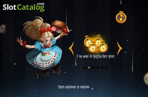 Скрин2. Greedy Alice слот
