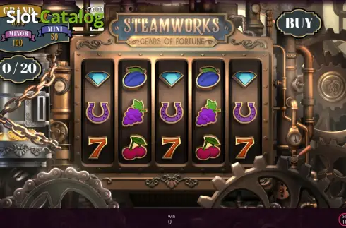 Скрин2. Steamworks - Gears of Fortune слот