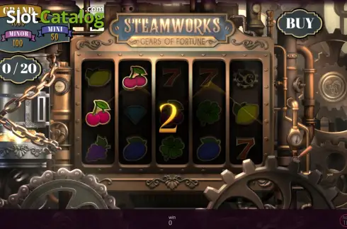 Скрин3. Steamworks - Gears of Fortune слот
