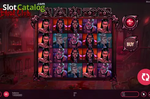 Скрин2. Blood Club слот