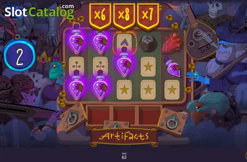 Скрин3. Artifacts слот
