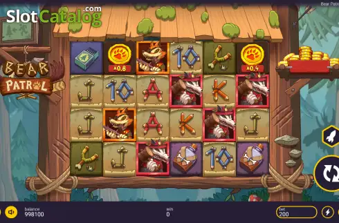 Скрин2. Bear Patrol слот