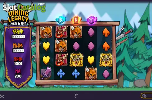Скрин2. Viking Legacy: Hold & Win слот