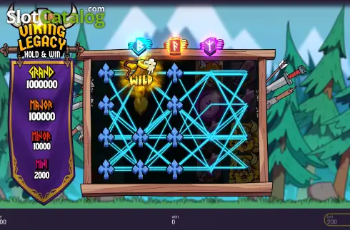 Скрин3. Viking Legacy: Hold & Win слот