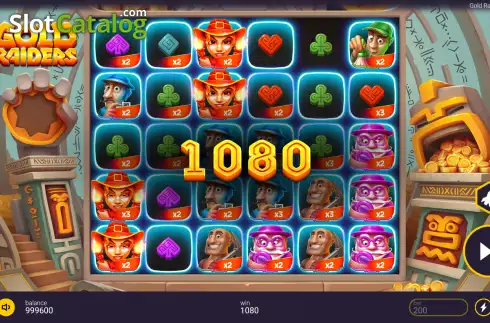 Скрин3. Gold Raiders слот