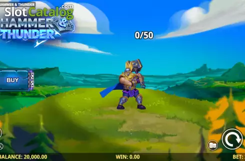 Скрин2. Hammer & Thunder слот