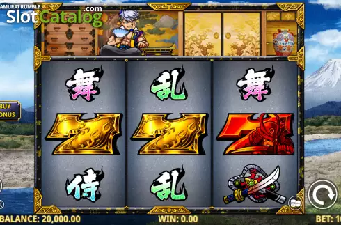Скрин2. Samurai Rumble слот