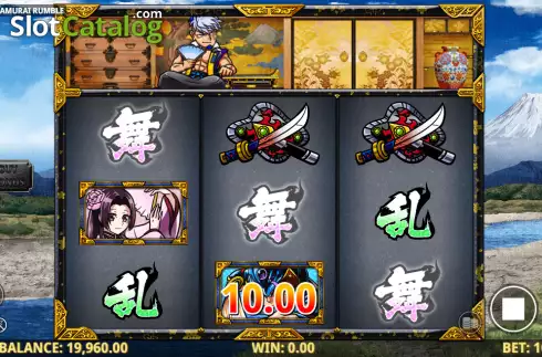 Скрин3. Samurai Rumble слот