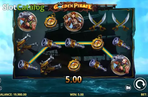Скрин3. Golden Pirate слот