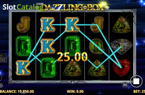 Скрин3. Dazzling Box слот