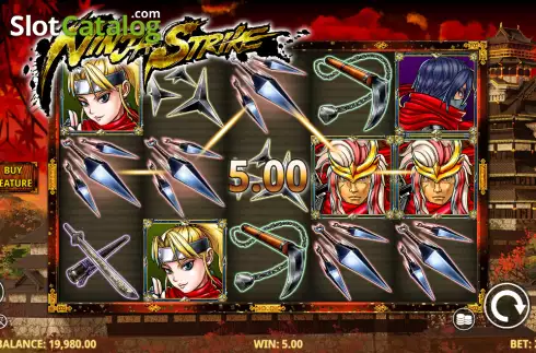 Скрин3. Ninja Strike слот