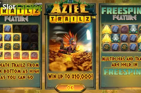 Скрин2. Aztec Trailz слот
