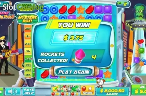 Скрин8. Cosmic Candy Heist слот