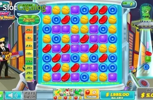 Скрин3. Cosmic Candy Heist слот