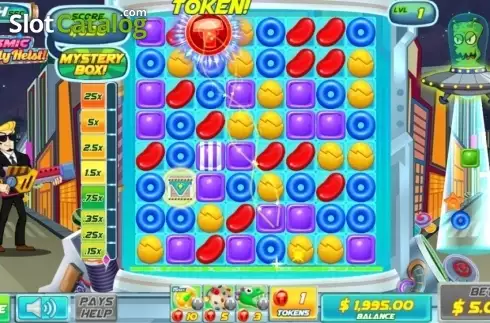 Скрин4. Cosmic Candy Heist слот