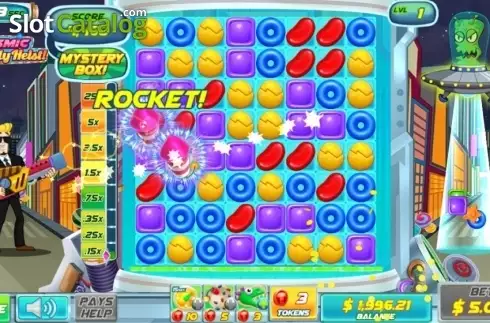 Скрин5. Cosmic Candy Heist слот