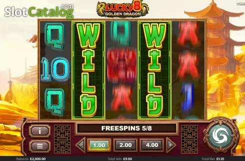 Скрин6. Lucky 8 Golden Dragon слот