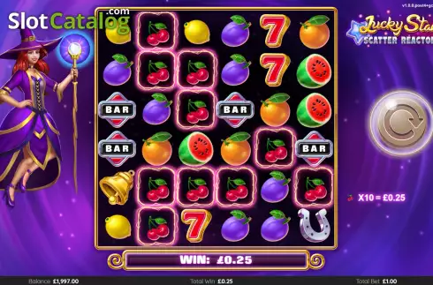 Скрин3. Lucky Stars Scatter Reactors слот