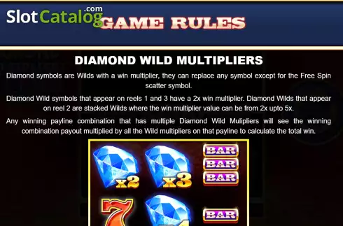 Скрин6. Diamond Multiplier Respin слот