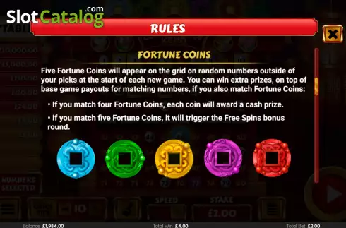 Скрин8. Coin Collector Keno слот