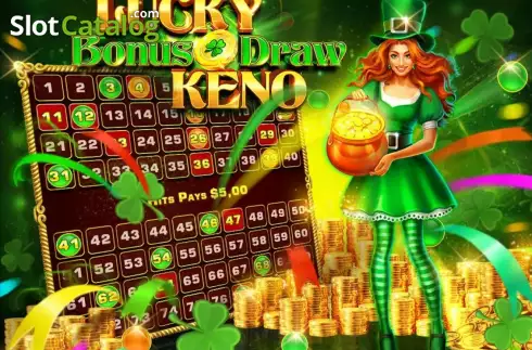 Скрин2. Lucky Bonus Draw Keno слот
