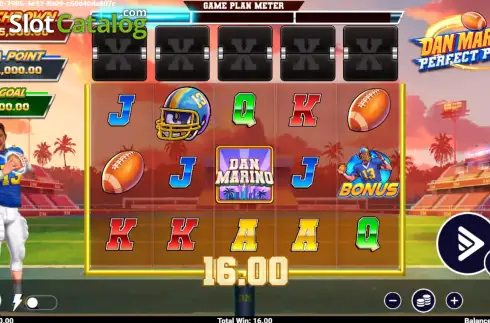 Скрин3. Dan Marino Perfect Pass слот