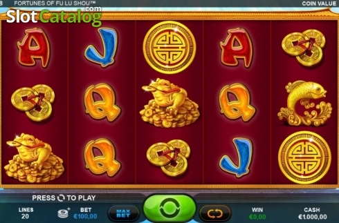 Скрин5. Fortunes of Fu Lu Shou слот