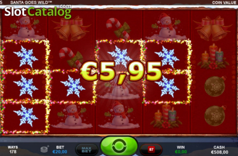 Скрин6. Santa Goes Wild слот
