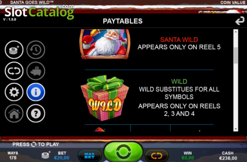 Скрин8. Santa Goes Wild слот