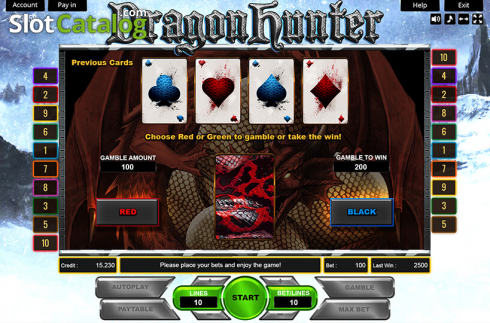 Скрин4. Dragon Hunter (Platin Gaming) слот