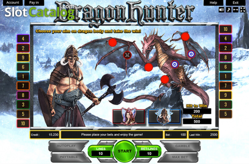 Скрин5. Dragon Hunter (Platin Gaming) слот