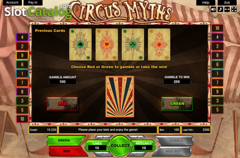 Скрин3. Circus Icons слот