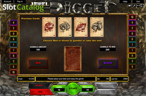 Скрин3. Jewel Digger слот
