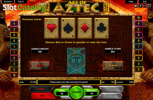 Скрин4. Age of Aztec слот