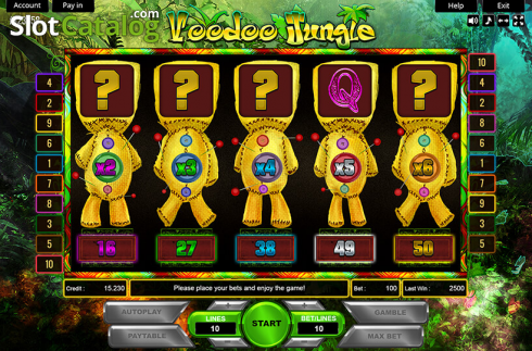 Скрин5. Voodoo Jungle слот
